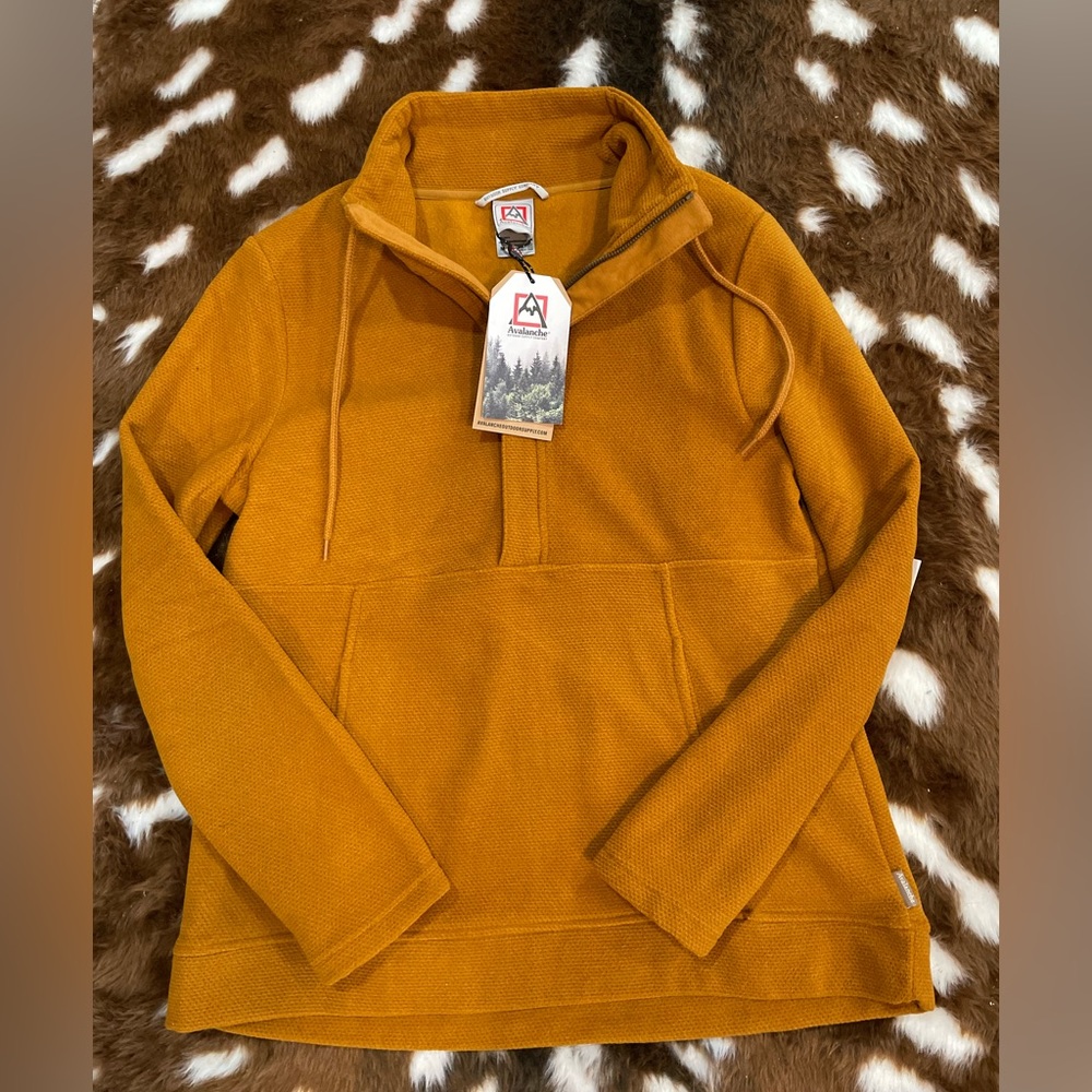 Avalanche Womens Mustard Pullover